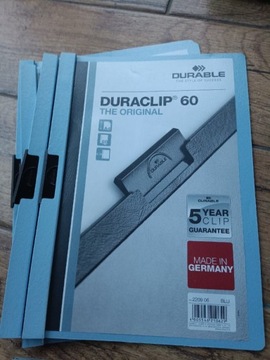 Skoroszyt zaciskowy DURABLE DURACLIP A4 60