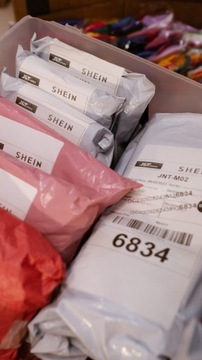 SHEIN Wielka paczka XS-S 15 sztuk ubrań 