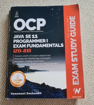 Java se 11 programmer 1 exam fundamentals OCP