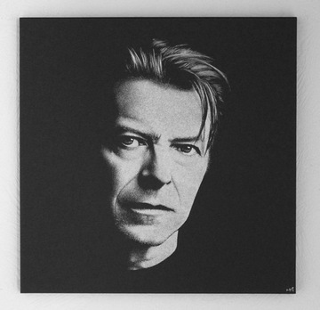 David Bowie Obraz na blasze ... Grawerka Prezent