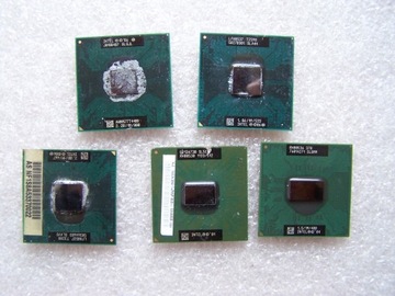 Bardzo stare plastikowe procesory Intel