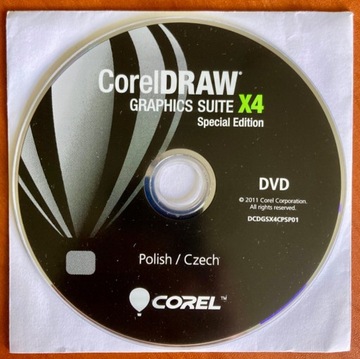 CorelDRAW X4 - polska wersja językowa