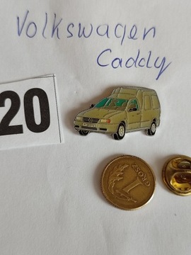 Odznaka Samochód VOLKSWAGEN CADDY