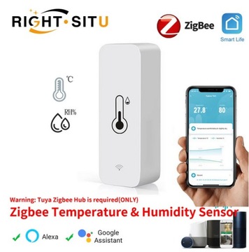 Termometr czujnik ZigBee TUYA Smart ZTH01