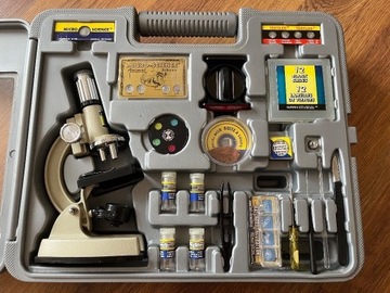 Mikroskop w walizce Zestaw