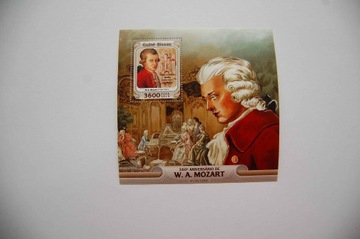 Gwinea Bissau Sw 8127** Wolfgang A.Mozart /ms/