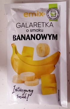 Galaretka o smaku bananowym Emix