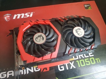 MSI GeForce GTX 1050 Ti GAMING X 4GB GDDR5 