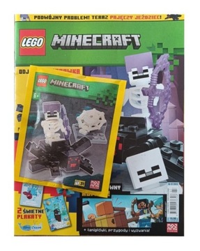 Magazyn Czasopismo LEGO Minecraft- 07/2023 - Pajęczy jeździec