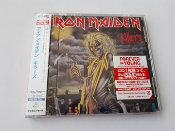 IRON MAIDEN - KILLERS  CD Japan z OBI nowa w folii