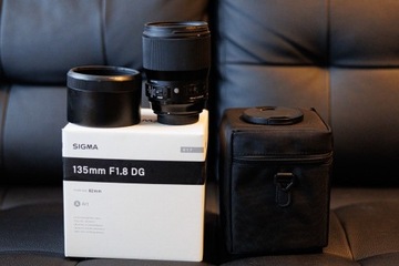 Sigma A 135 mm f/1.8 DG HSM (Canon EF) + filtr UV 