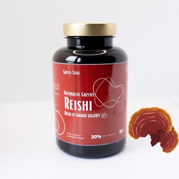 Reishi (Lakownica Żółtawa) 600mg 60 Żelek