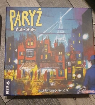 Gra planszowa Paryż Miasto Świateł