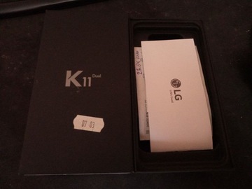 LG K11 Dual Sim na części z pudełkiem, baterią