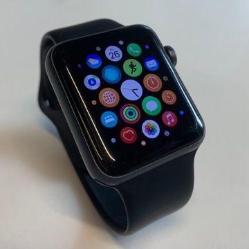 Smartwach zegarek Apple Watch 3 42mm GPS aluminium