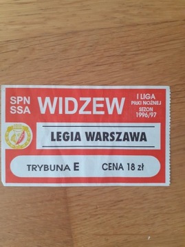 WIDZEW ŁÓDZ - LEGIA WARSZAWA 1996