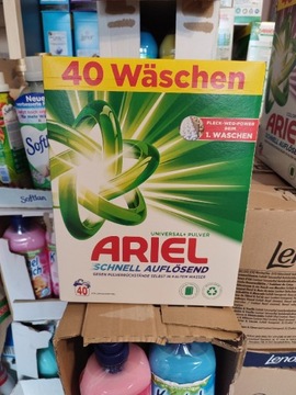 Niemiecki proszek Ariel uniwersalny 40 pran 2,4kg