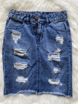 Mini spódnica jeans damska Tezenis XS #spodniczka