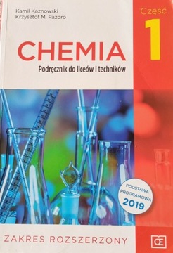 Chemia. Podręcznik do liceów i techników. Część 1