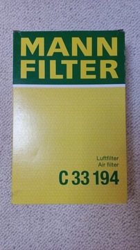 Filtr powietrza do Volvo - Mann C33194