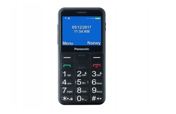 Panasonic KX-TU155 Telefon Dla Seniora SOS czarny