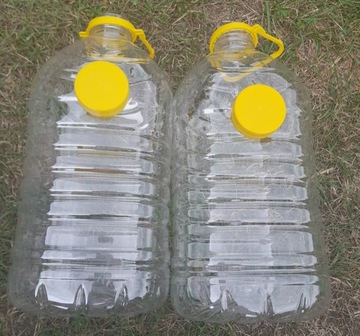 Plastikowa butelka PET  5L do ogórków i spożywki  