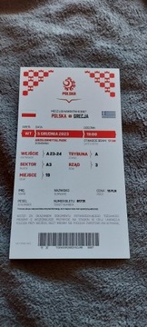 Bilet Kolekcjonerski Polska - Grecja