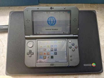 New Nintendo 3DS XL IPS ! Luma CFW ! metallic grey