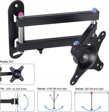 Uchwyt na telewizor monitor 15 - 32''