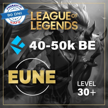 League of Legends KONTO LOL SMURF EUNE 40-50k BE