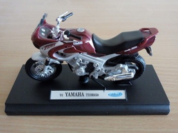 Model zabawka motocykl motor WELLY YAMAHA TDM850