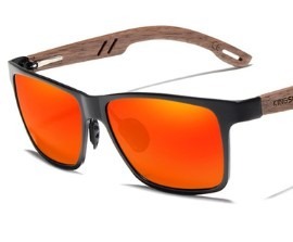Okulary przeciwsłoneczne drewniane polaryzacja