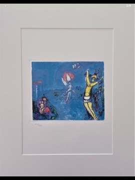 Litografia ukrzyżowanie Marc Chagall 1983 rok 