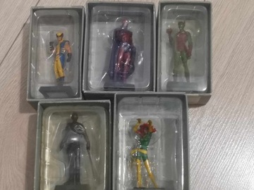 OKAZJA! Kolekcja 5 metalowych figurek MARVEL