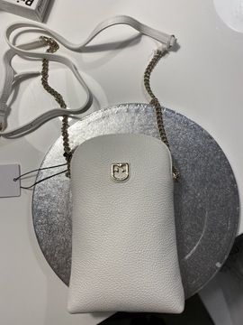Furla Phone Holder torebka saszetka biała