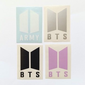 Naklejka BTS, ARMY logo