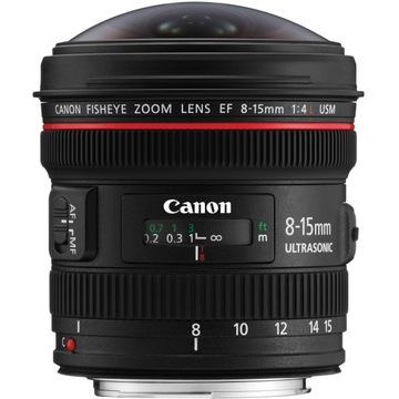 NOWY Obiektyw Canon EF 8-15mm f/4 L Zoom Fisheye 