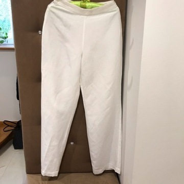 białe spodnie S.OLIVER R.36 S  LEN
