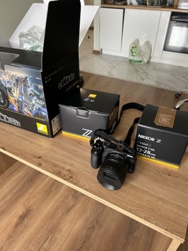 Nikon Z30 + Nikkor Z DX 12-28mm f/3.5-5.6 PZ VR jak nowy zrobione 200 zdjęć