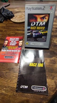 DTM RACE DRIVER PS2 Sony PlayStation 2 PS2 Pudełko