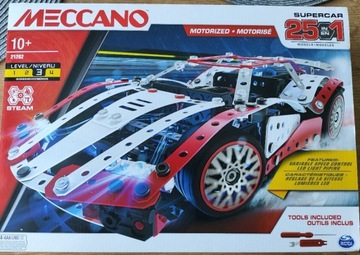 Meccano Supercar 25 w 1 NOWY SpinMaster