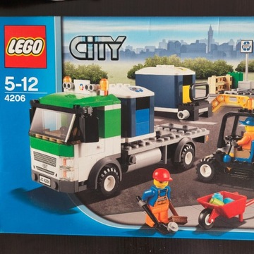 LEGO City 4206 Śmieciarka - Unikat