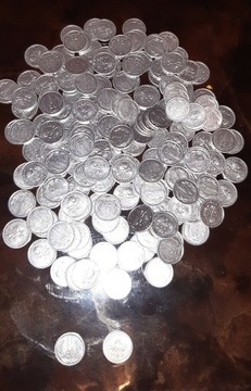 Zbiór monet o nominale 1 zł z 1989r. 180 szt