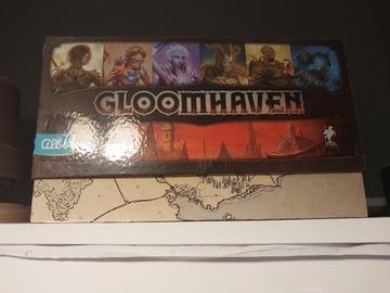 Gloomhaven pl edycja 1 z dodatkiem i wypraską 
