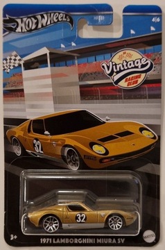 HOT WHEELS 1971 LAMBORGHINI MIURA SV