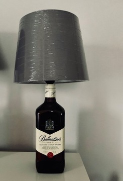 Lampka z butelki po Ballantines 1,5L
