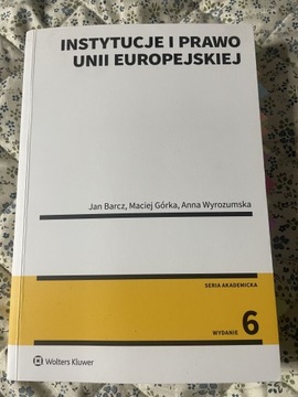 Instytucje i prawo Unii Europejskiej