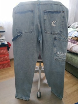 Karl Kani Jeans niebieskie