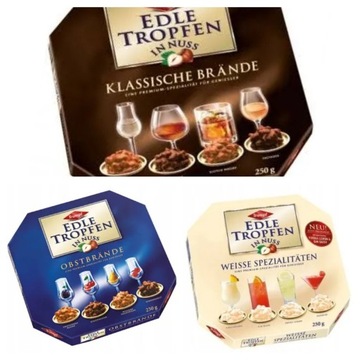 Praliny z likierem Edle Tropfen mix 3x 250 g DE