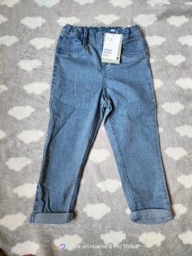 Spodnie jeansowe H&M Nowe rozmiar 104